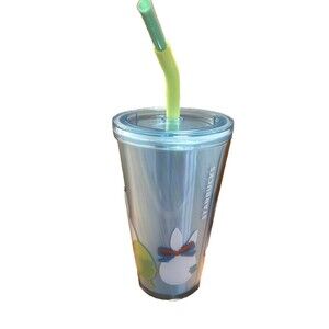 Starbucks Spring Release Limited Edition Easter 16oz Tumbler Bunny NEW